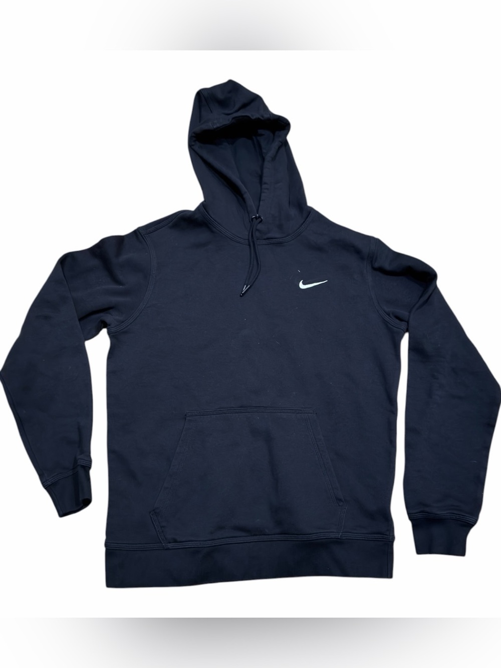 Nike Sportswear Club Fleece Pullover Hoodie Men’s Medium Embroidered Swoosh EUC